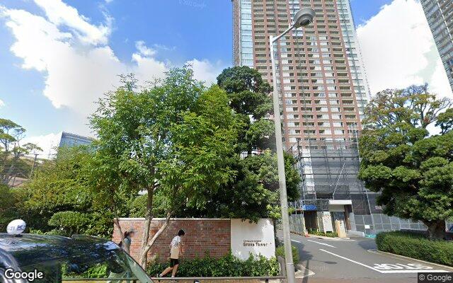 芝浦アイランドグローヴタワーの外観（Googleストリートビュー）