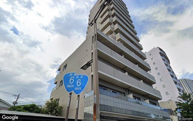 アクトヒルズ金町の外観（Googleストリートビュー）