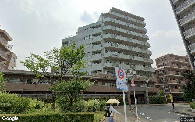 グローリオ花小金井の外観（Googleストリートビュー）