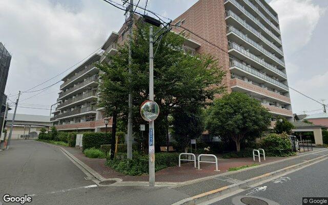パークホームズ武蔵小金井フォレストフィールドの外観（Googleストリートビュー）