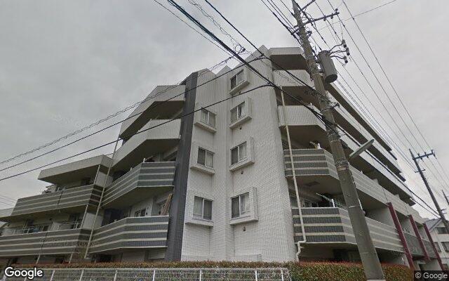 府中武蔵野台ダイヤモンドマンションの外観（Googleストリートビュー）