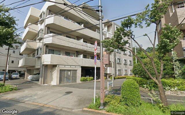 ディバインレジデンス武蔵小金井の外観（Googleストリートビュー）