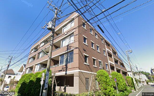 D’グランセ深沢リージェントコートの外観（Googleストリートビュー）