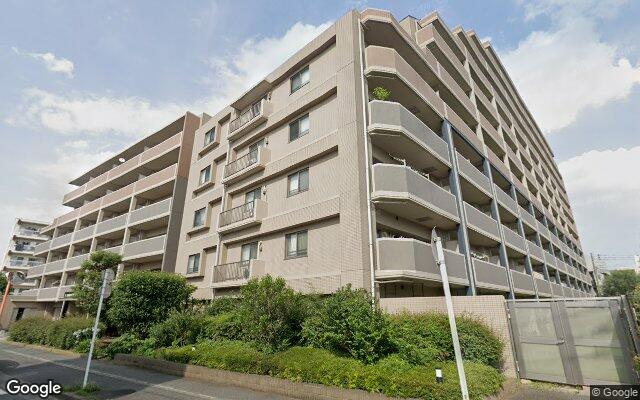 サンクレイドル西東京ウィンフォートの外観（Googleストリートビュー）