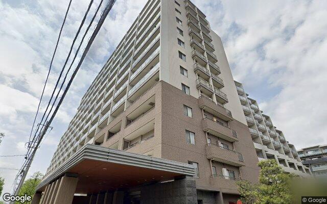 クレストフォルム武蔵野ガーデンコートの外観（Googleストリートビュー）