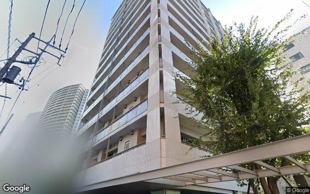 パークホームズ目黒リバーサウスの外観（Googleストリートビュー）