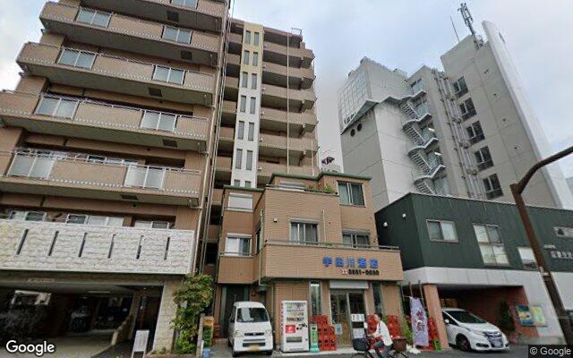 エルフィーノ新小岩親水公園の外観（Googleストリートビュー）