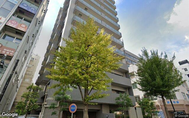 エクシア新小岩の外観（Googleストリートビュー）