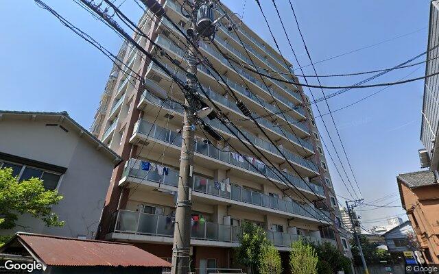 サンクレイドル東尾久の外観（Googleストリートビュー）