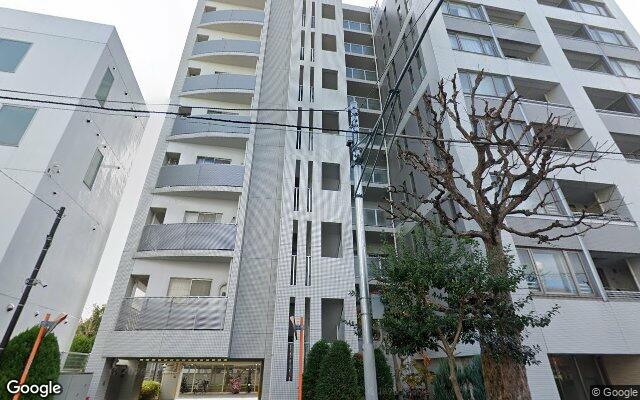 ライオンズマンション高田馬場サウスレジデンスの外観（Googleストリートビュー）