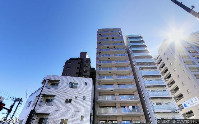 クリオ千駄木動坂の外観（Googleストリートビュー）