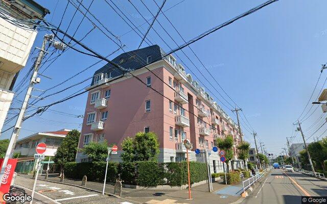 ダイアパレス三鷹かえで通りの外観（Googleストリートビュー）