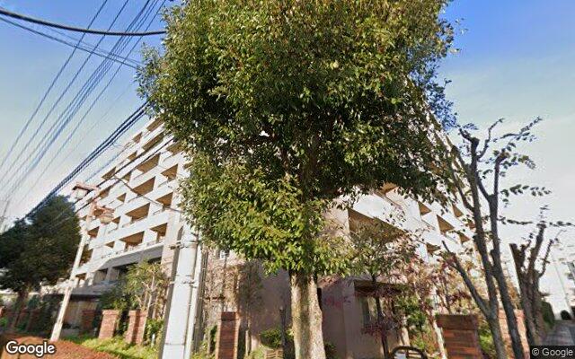 グランスイート三鷹下連雀の外観（Googleストリートビュー）