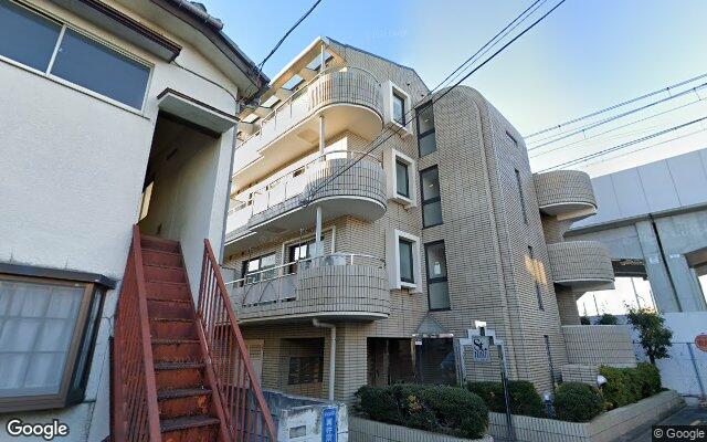 フランヴィーヴル富士見台の外観（Googleストリートビュー）