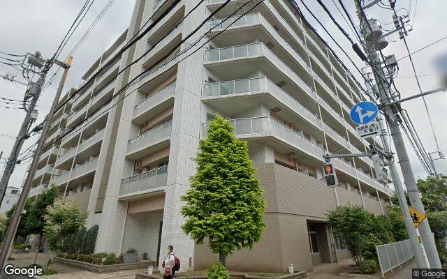 イーストコモンズ清澄白河パークフラッツの外観（Googleストリートビュー）