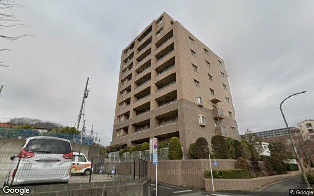 ノーブル八王子みなみ野の外観（Googleストリートビュー）