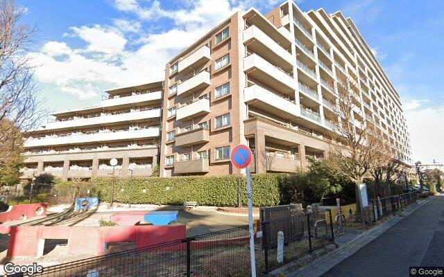 エクスアン一橋学園の外観（Googleストリートビュー）