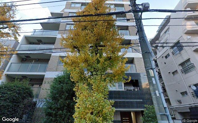 グランスイート文京小石川の外観（Googleストリートビュー）