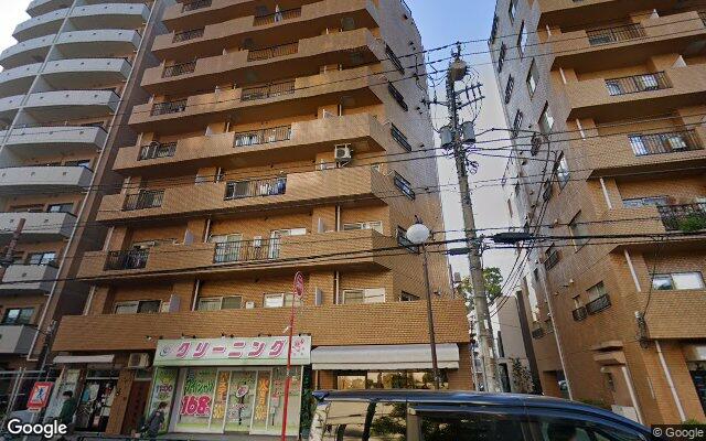 ライオンズシティ東陽町親水公園の外観（Googleストリートビュー）