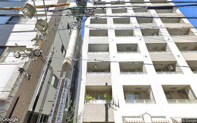 グランステューディオ中目黒の外観（Googleストリートビュー）