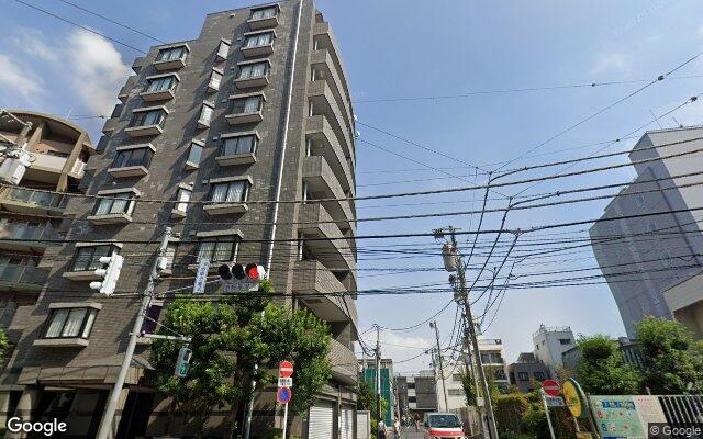 ブリリア神楽坂idの外観（Googleストリートビュー）