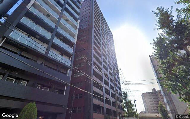 ラプラース五反田ウエストの外観（Googleストリートビュー）