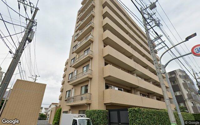 ダイアパレス南大泉プリンセアの外観（Googleストリートビュー）