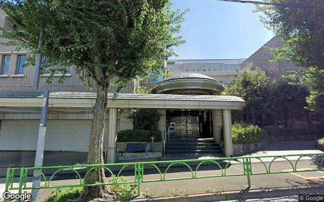ディアナコート高輪アコルドの外観（Googleストリートビュー）