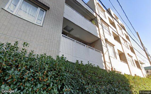シャリエ西巣鴨の外観（Googleストリートビュー）