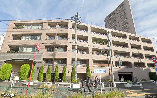 クリオ目白台壱番館の外観（Googleストリートビュー）