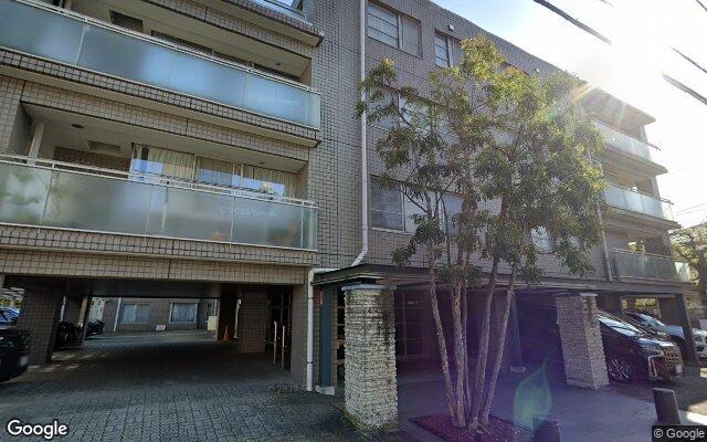 パークタワー東京フロントの外観（Googleストリートビュー）