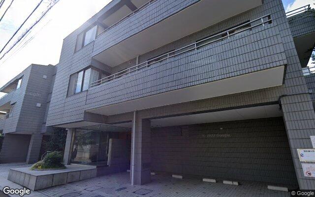 ファミール東銀座グランスイートタワーの外観（Googleストリートビュー）