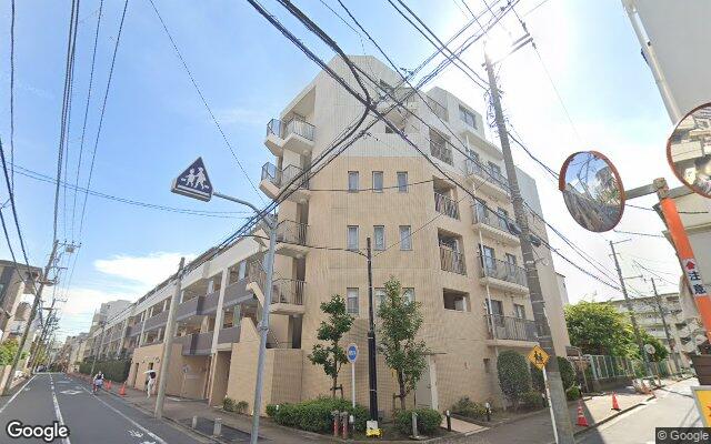 バームステージ大島の外観（Googleストリートビュー）