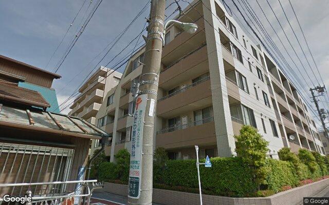 リベール多摩川の外観（Googleストリートビュー）