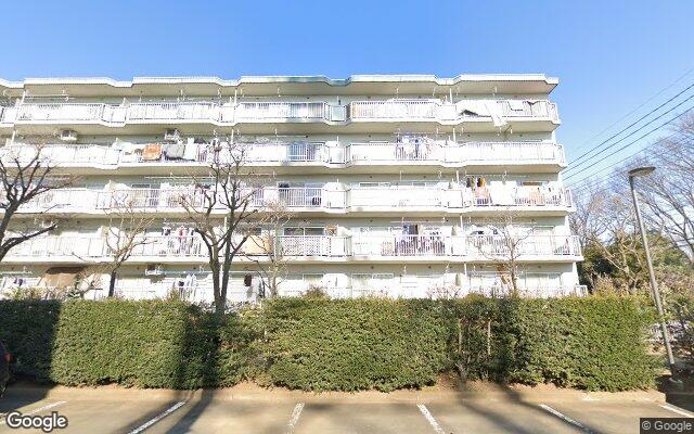 ローズガーデンラフィール西葛西の外観（Googleストリートビュー）