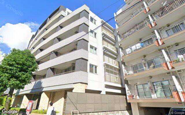 クリオレミントンハウス文京播磨坂の外観（Googleストリートビュー）