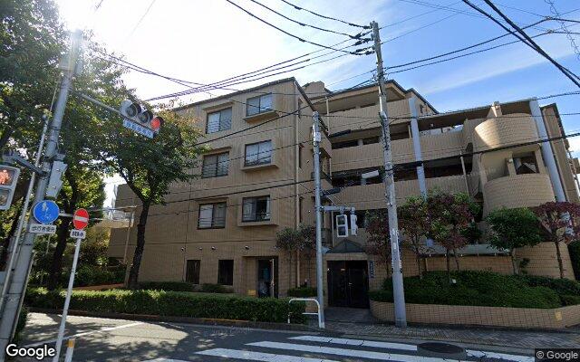 ドレッセ代官山の外観（Googleストリートビュー）