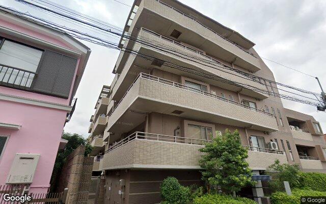 日神パレステージ南馬込の外観（Googleストリートビュー）