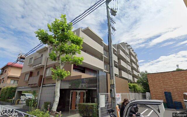 サンクレイドル立花の外観（Googleストリートビュー）