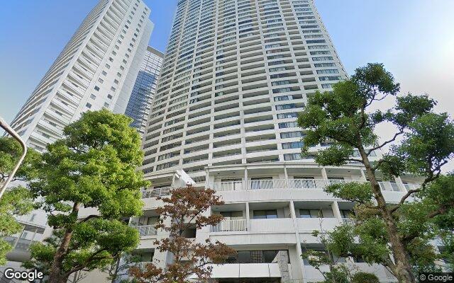 品川Vタワーの外観（Googleストリートビュー）