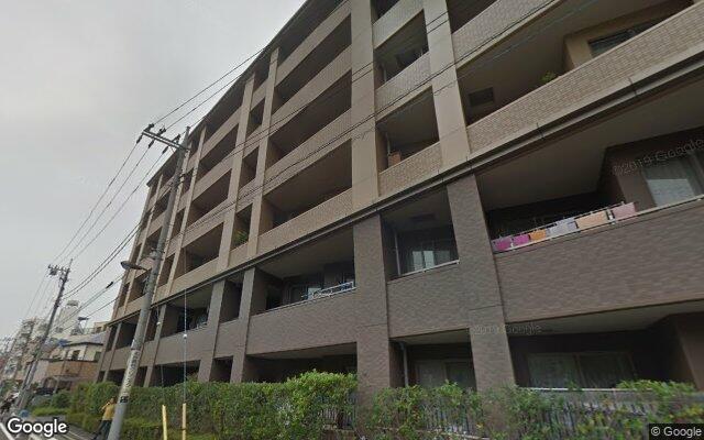 レクセルガーデン仙台堀川公園の外観（Googleストリートビュー）