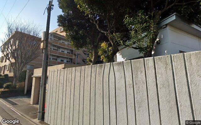 エレガンスステージ久米川の外観（Googleストリートビュー）