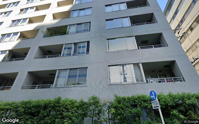 アルス勝どきコモーネの外観（Googleストリートビュー）