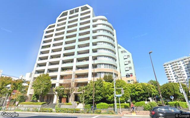 オーベル東陽町の外観（Googleストリートビュー）