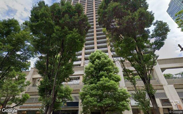 東京パークタワーの外観（Googleストリートビュー）