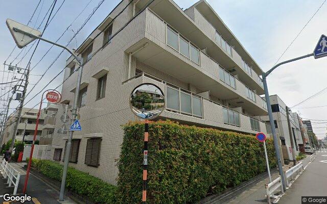クリオ多摩川ラ・モードの外観（Googleストリートビュー）
