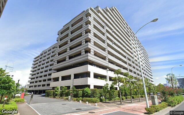 クレストフォルム東京アヴァンセの外観（Googleストリートビュー）