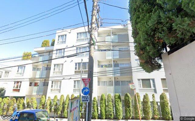 D’クラディア神宮外苑ハイヴァリーの外観（Googleストリートビュー）
