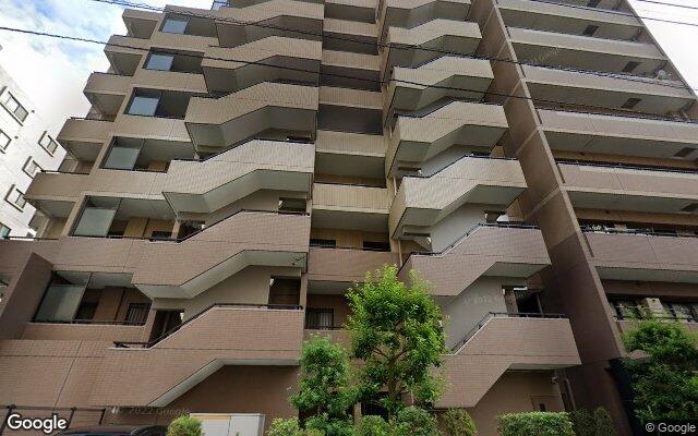 クレストフォルム門前仲町古石場の外観（Googleストリートビュー）