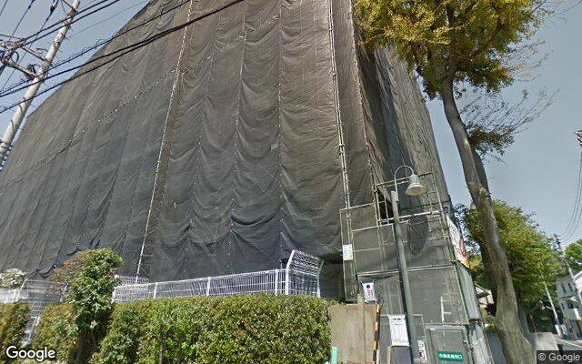 弦巻ヒルズの外観（Googleストリートビュー）